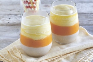 "Candy Corn" Smoothies